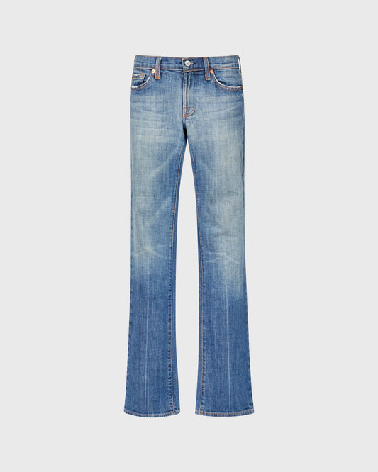 7 for all mankind Mid-Wash Mini Flare Jeans