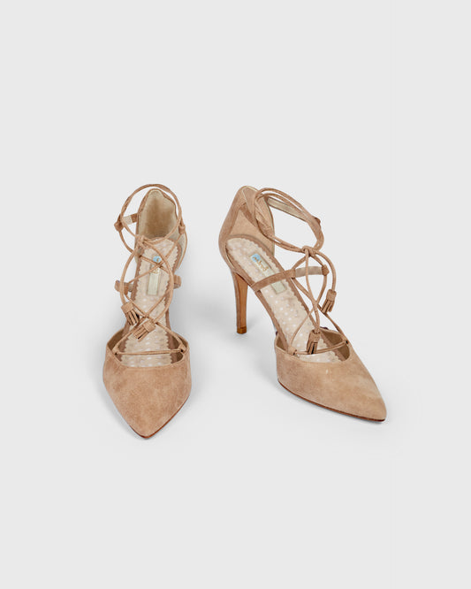 Boden Pointy Lace Up Shoe