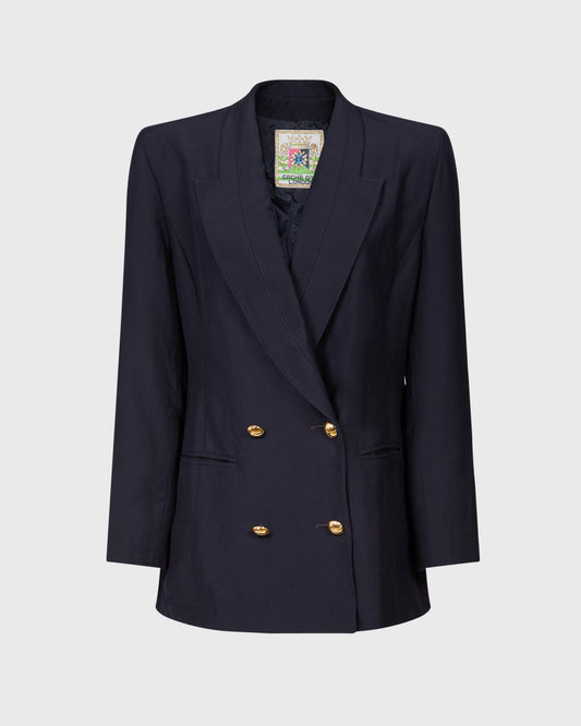 Cache D'or London Gold Button Detail Jacket