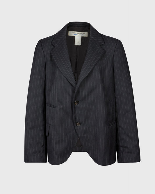 Comme Des Garcons Pinstriped Blazer