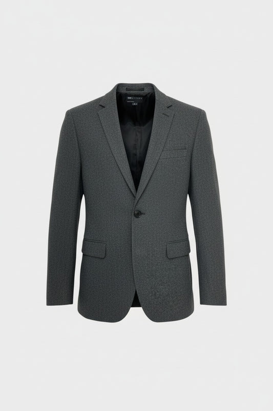 ASOS Blue/Grey Tweed Blazer
