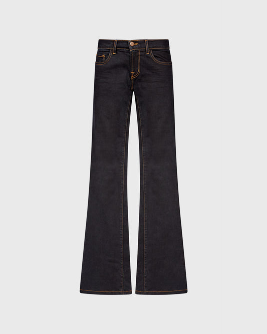 J Brand Dark-Wash Flared Jeans