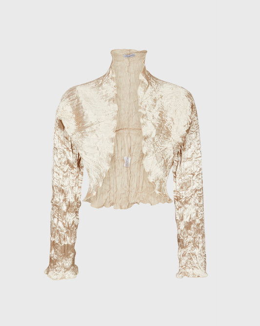 Jolie Mine Pleated Bolero