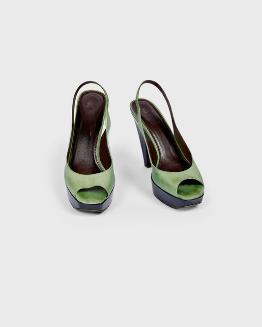 KG Platform Sling Backs