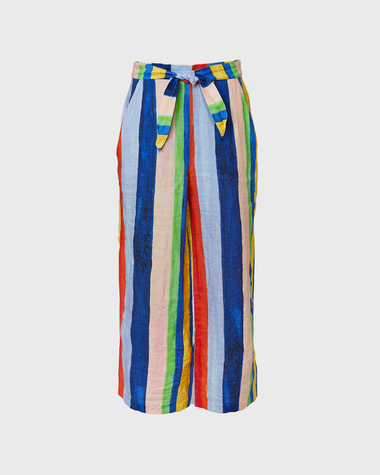 Mara Hoffman Striped Linen Trouser