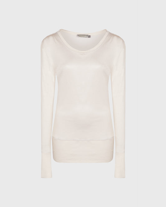 Mint Velvet Round Neck Long Sleeve Top