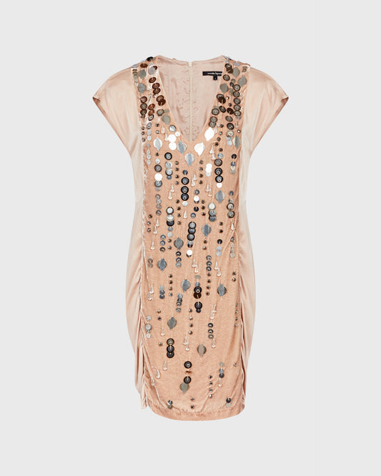 Nanette Lepore Gemstone Detail Dress