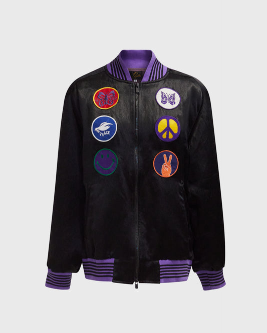 Needles Bomber Jacket With Patches