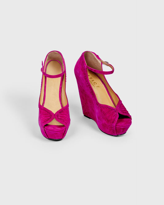 Office Wedge Dolly Shoes