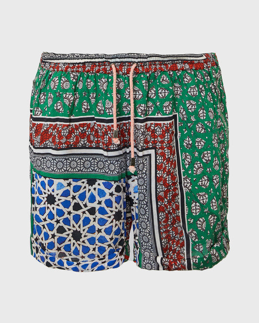 Preen By Thornton and Bregazzi Scarf Print Shorts