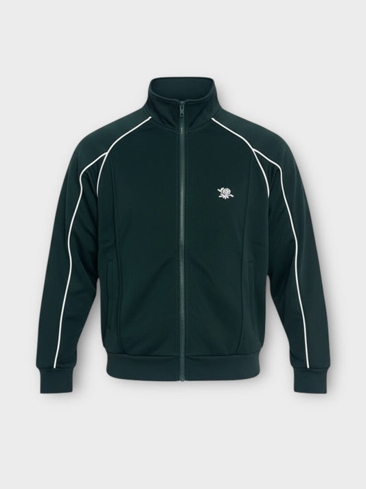 Bershka Zip Sweatshirt With Embroidered Interlock