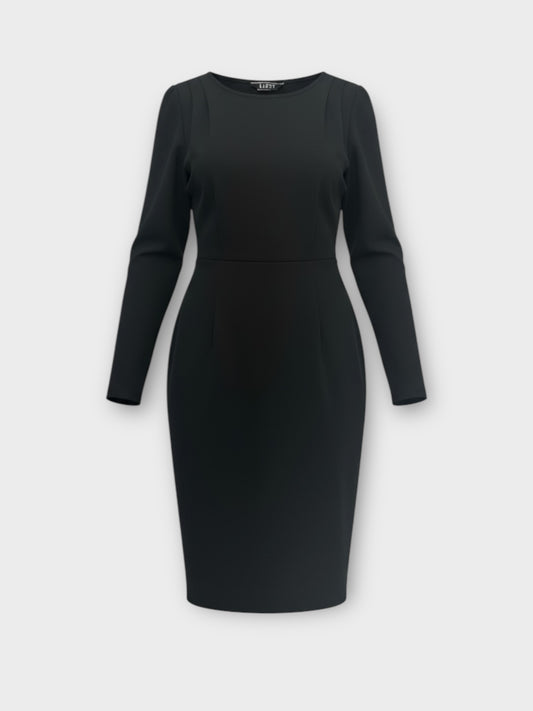 Lipsy Classic Black Midi Dress