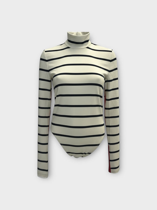 Preen By Thronton Bregazzi Nautical Stripe Bodysuit