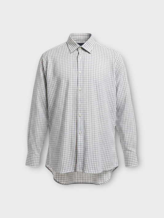 Hilditch & Key Blue Check Shirt