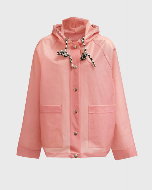 Proenza Schouler Plastic Midi Length Rain Coat