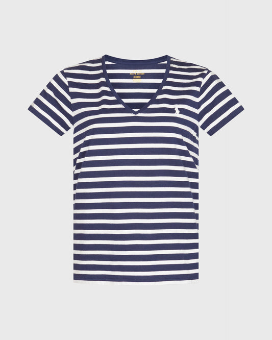 Ralph Lauren Striped T-shirt With Logo