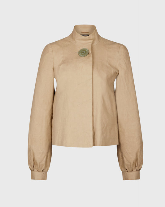 Topshop Large Button Detail Jacket
