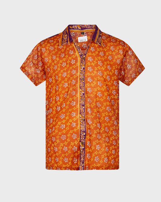 Unbranded Short Sleeve Shirt With Floral Print