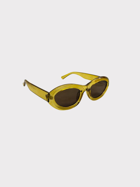 Topshop Oval Sunglasses