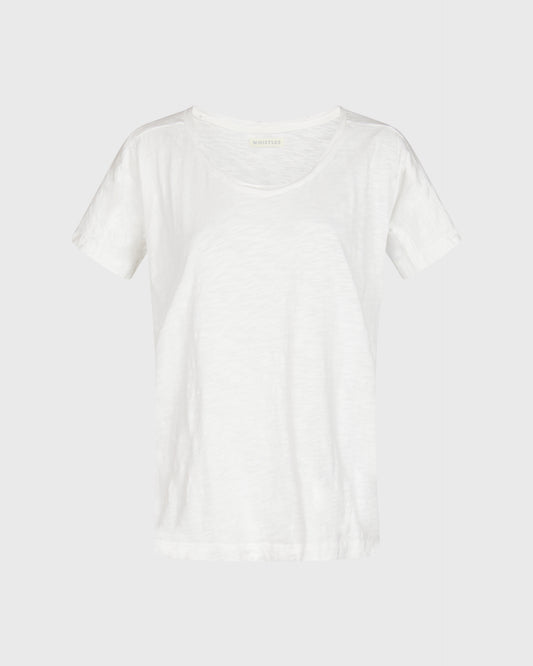 Whistles Scoop Neck Tshirt