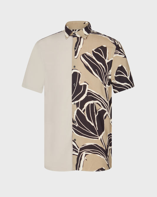 Zara Short Sleeve 1/2 Printed Shirt