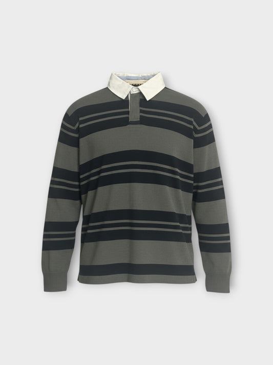 Wolsey Striped Knit Rugby Shirt