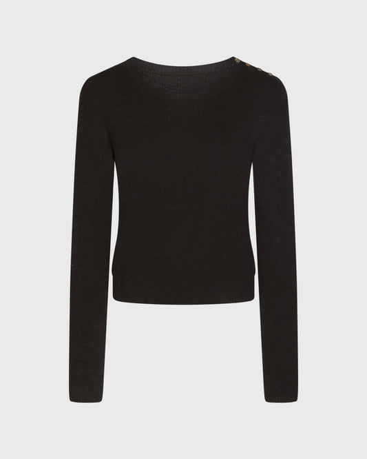 Unbranded Shoulder Button Detail Knit