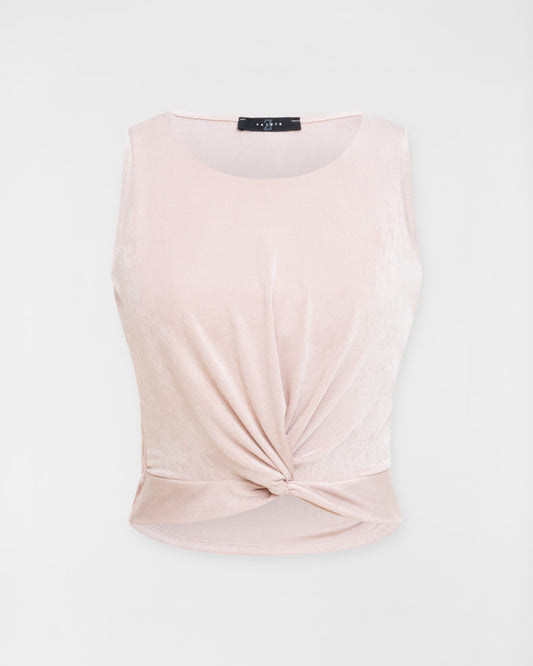 21 Saints Pink Knot Top