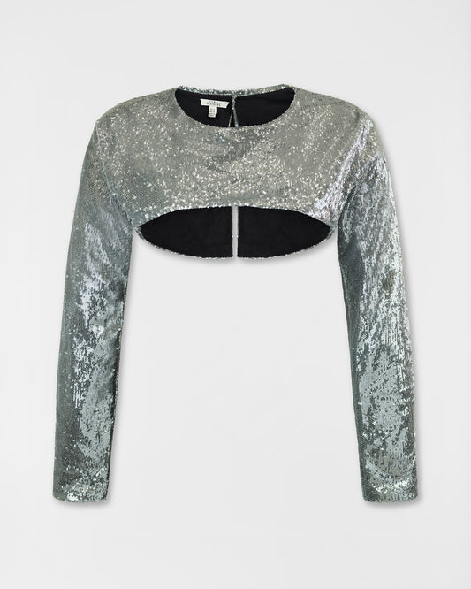 Zara Sequin Cropped Bolero