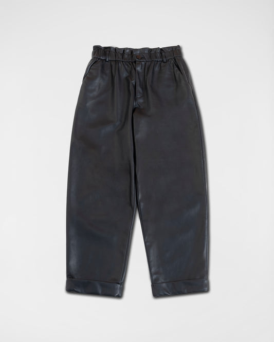 Zara Pleather Paperbag Trousers